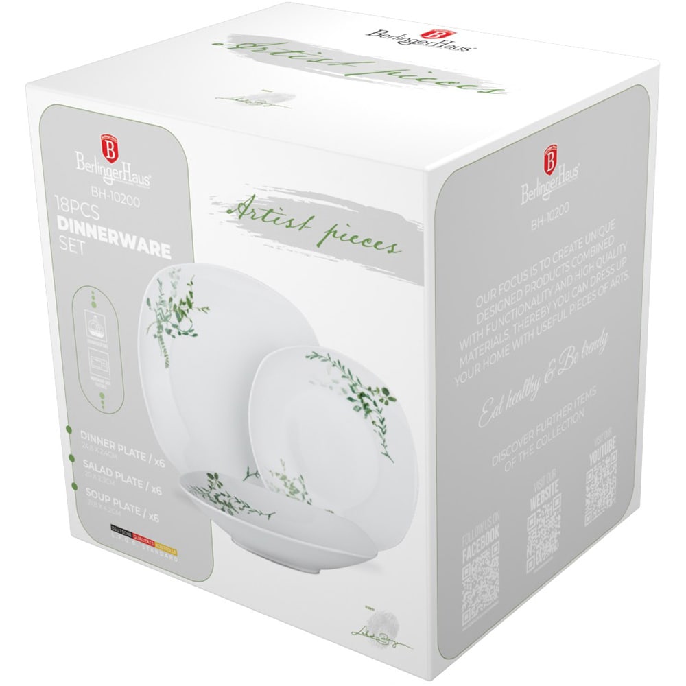 Set de masa BERLINGER HAUS, 18 piese, portelan