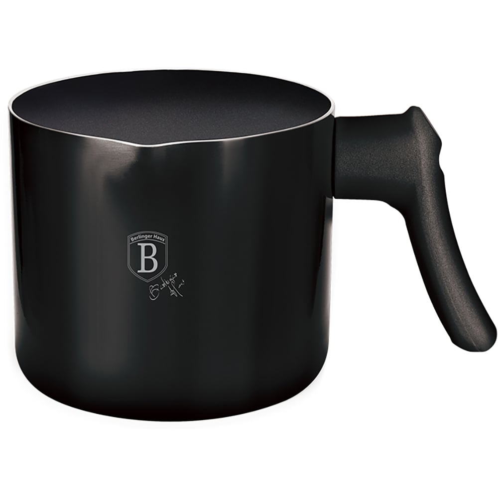 Ibric BERLINGER HAUS BH6138, 1.2l, 12 cm, aluminiu, negru