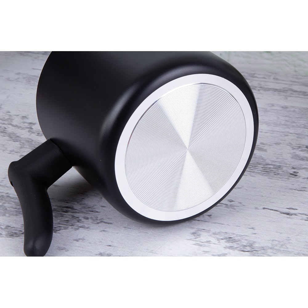 Ibric BERLINGER HAUS BH6138, 1.2l, 12 cm, aluminiu, negru