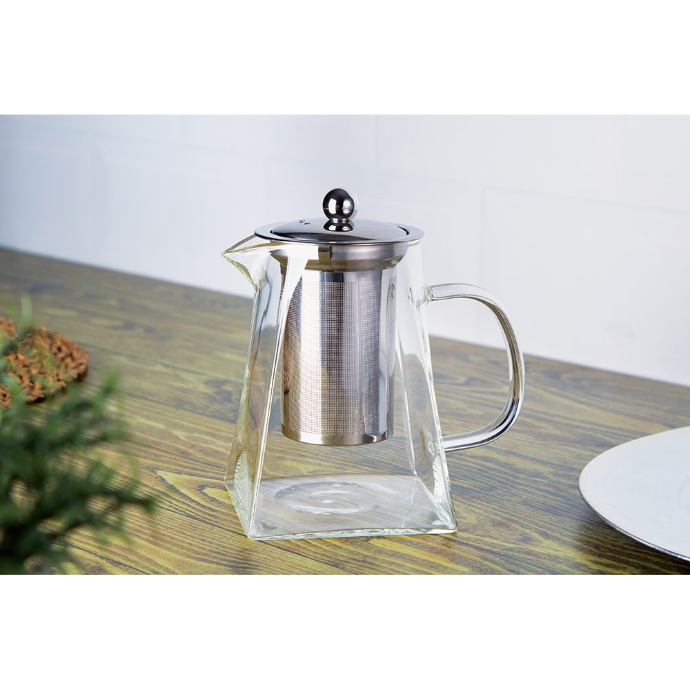 Ceainic cu filtru BERLINGER HAUS BH7803, 0.75l, sticla, transparent