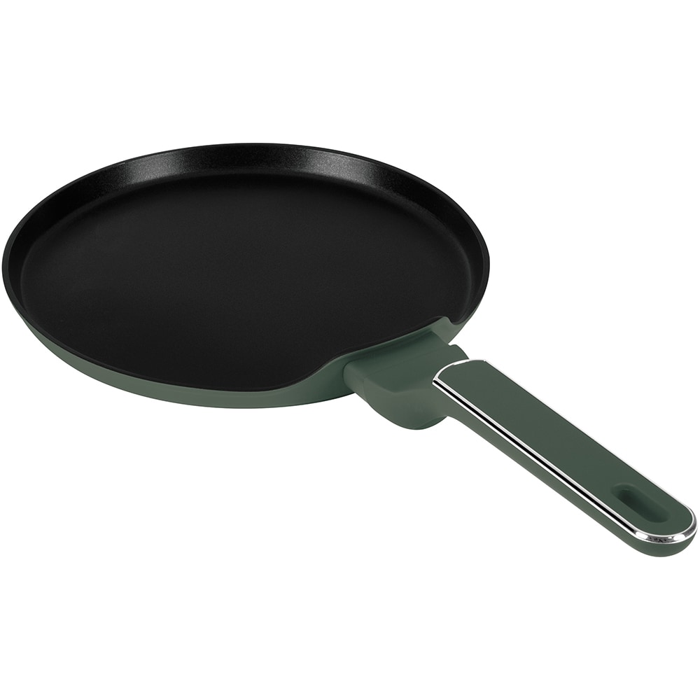 Tigaie clatite BERLINGER HAUS BH 8153, 25cm, aluminiu, verde mat