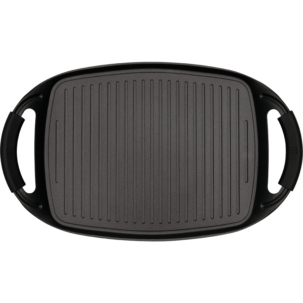 Tava grill BERLINGER HAUS BH 8194, 47x29cm, aluminiu, negru mat