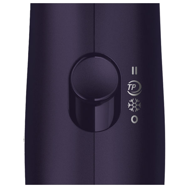 Uscator de par PHILIPS BHD002/00, 1600W, 3 viteze, 3 trepte temperatura, ThermoProtect, negru