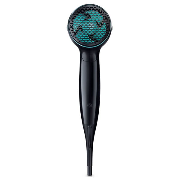Uscator de par PHILIPS BHD007/00, 1800W, 3 viteze, 3 trepte temperatura, ThermoProtect, negru-albastru