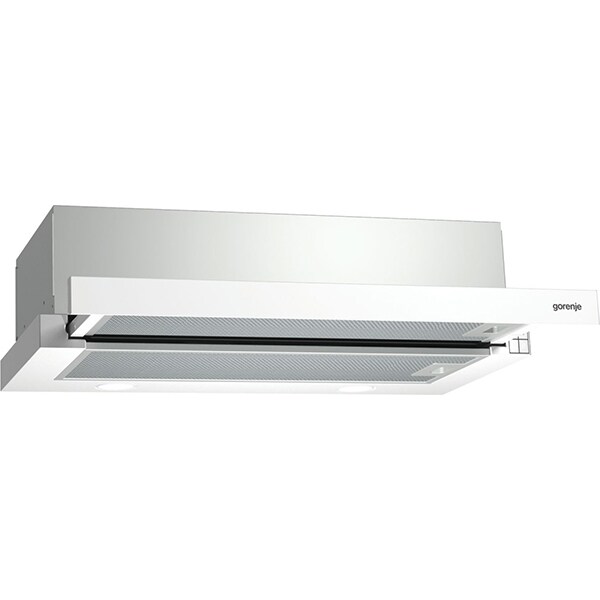 Hota incorporabila GORENJE BHP623E10W, 1 motor, 328 m3/h, alb