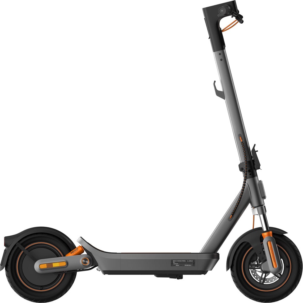 Trotineta electrica XIAOMI Scooter 6 Max, 12 inch, pliabila, negru-gri