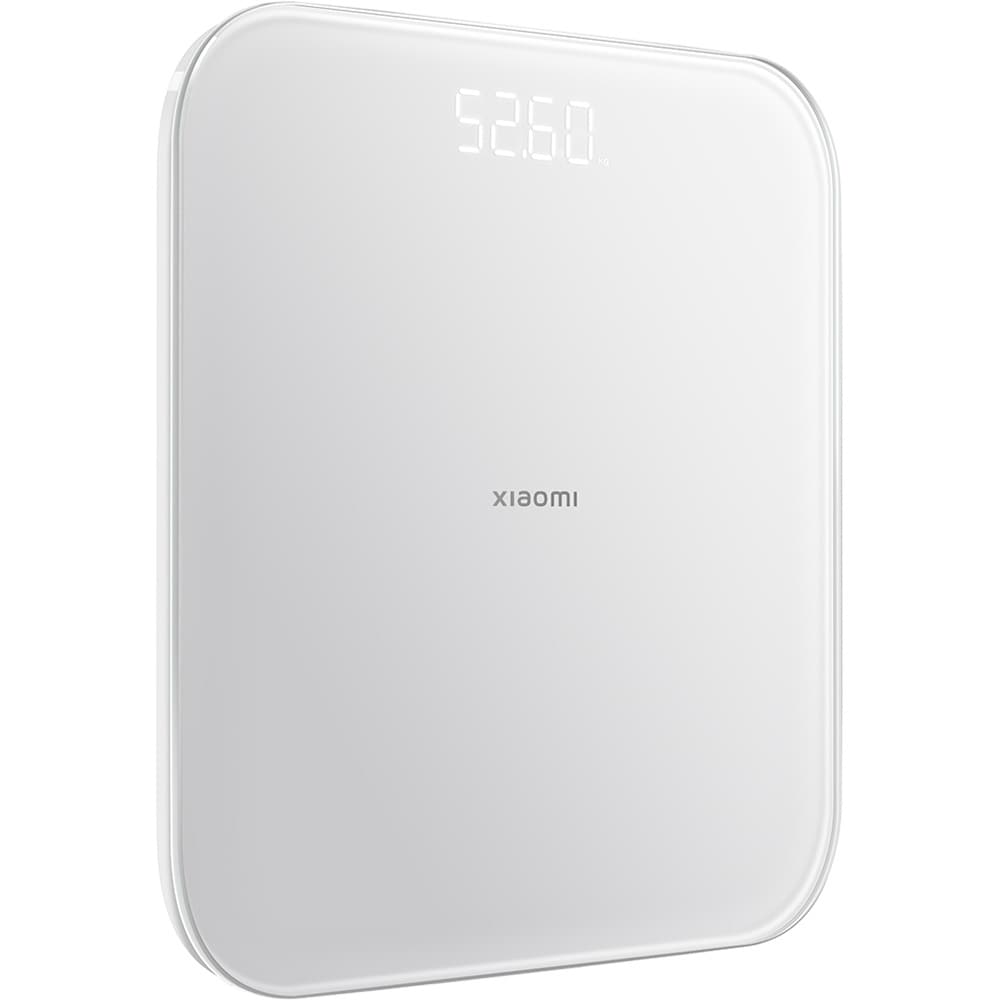 Cantar corporal XIAOMI Smart Scale S200, 150kg, Bluetooth, sticla, alb