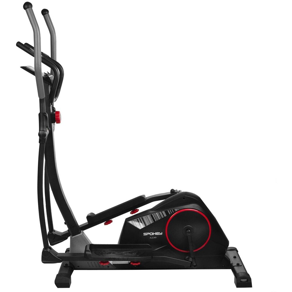 Bicicleta eliptica SPOKEY 928651, volanta 8 kg, greutate suportata 130 kg, negru