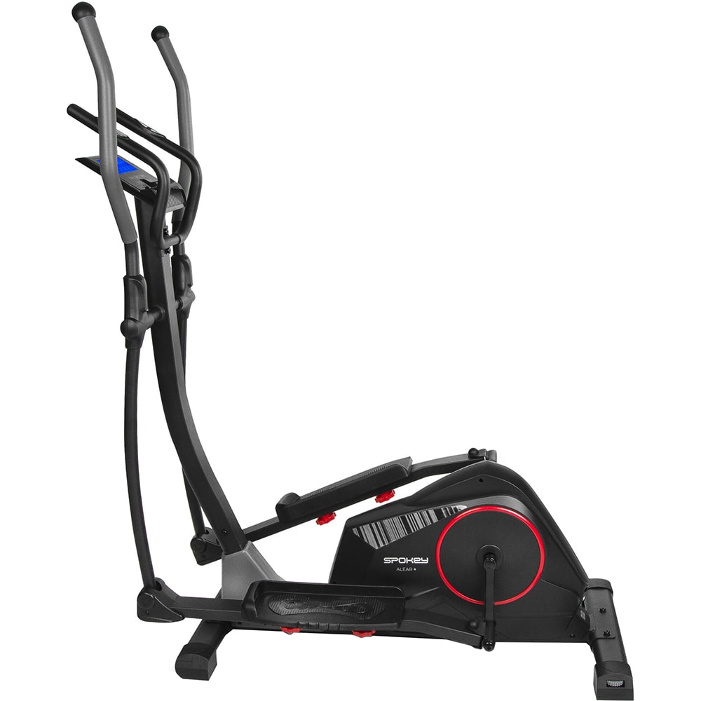 Bicicleta eliptica SPOKEY 928652, volanta 10 kg, greutate suportata 130 kg, negru