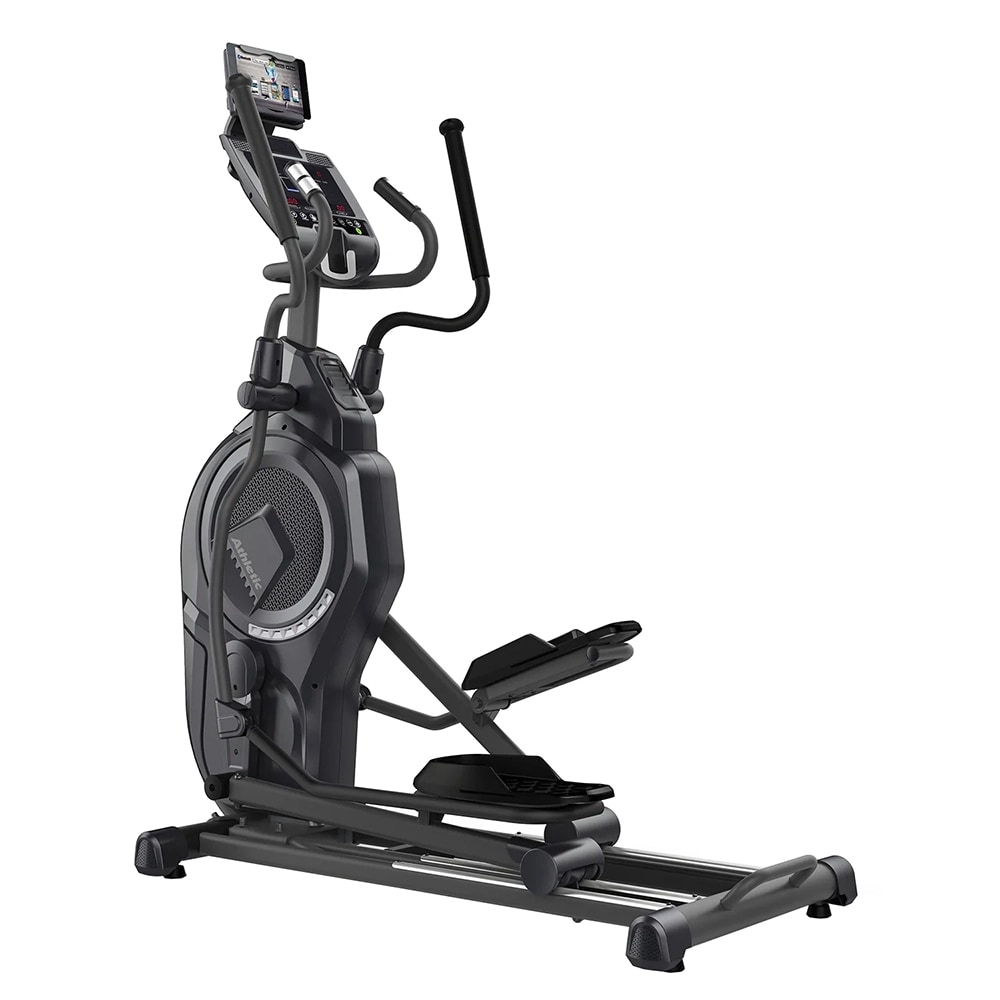 Bicicleta eliptica ATHLETIC 3000EP, volanta 8kg, greutate suportata 150kg, negru