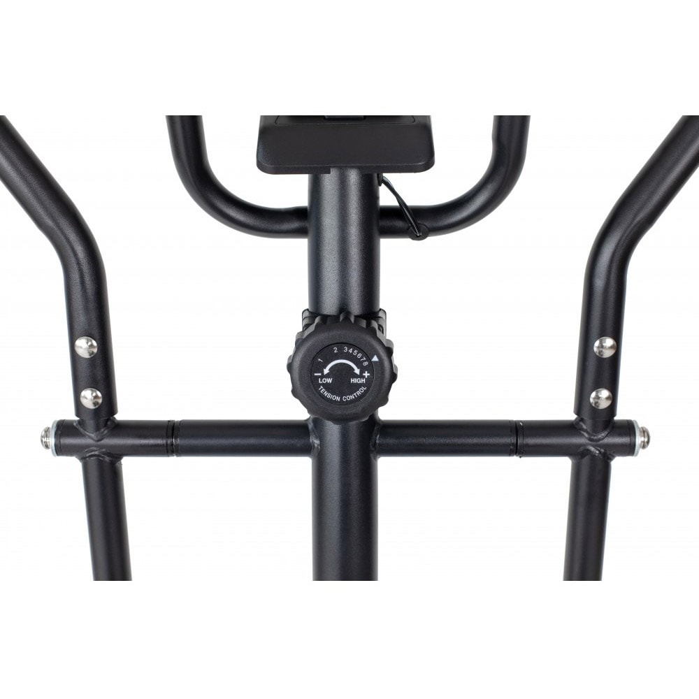 Bicicleta eliptica TECHFIT E250N, volanta 5 kg, greutate suportata 110 kg, negru