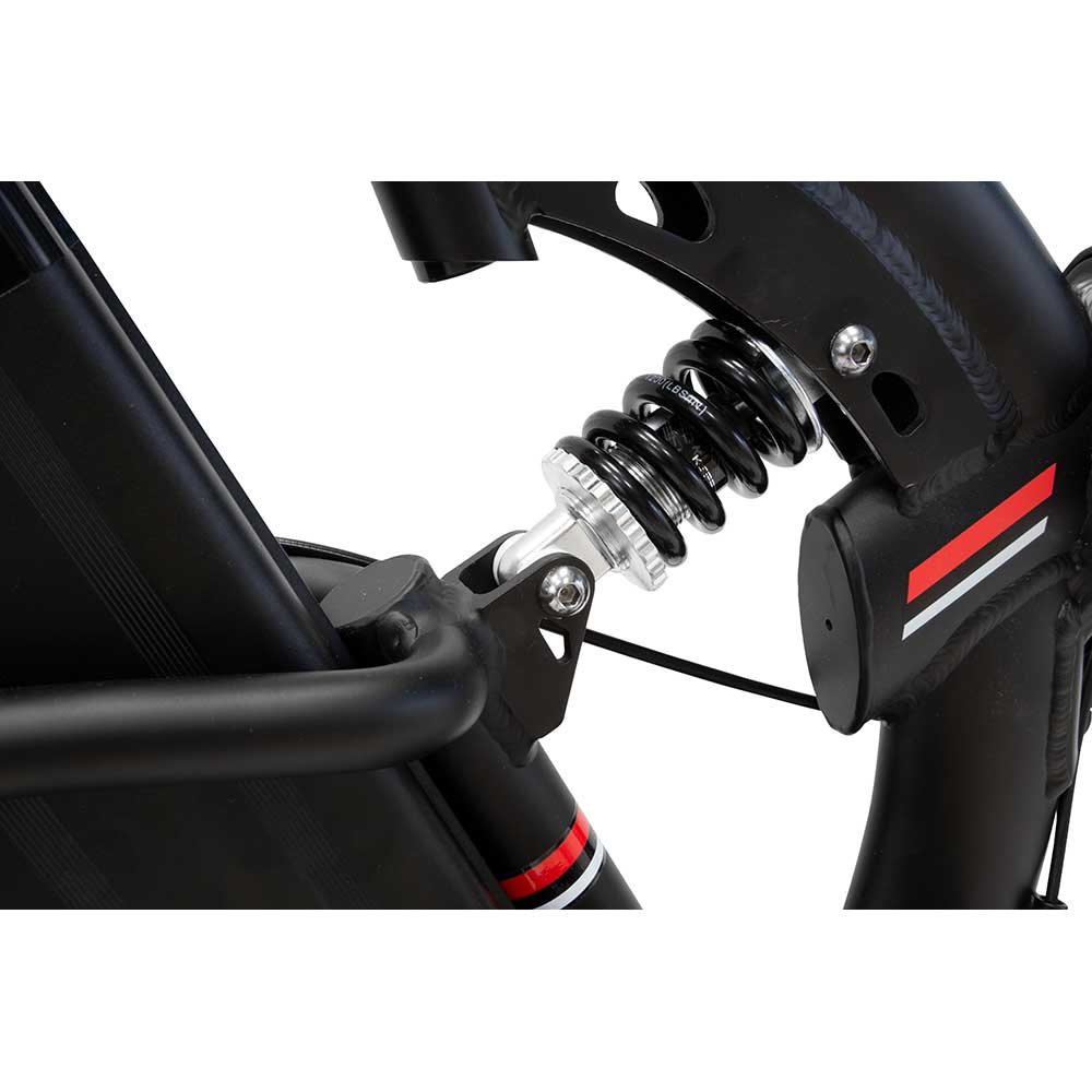 Bicicleta asistata electric ARGENTO E-MOBILITY Bi Max+ Fat eBike, roata 20", motor 250W, viteza max 25 Km/h, negru