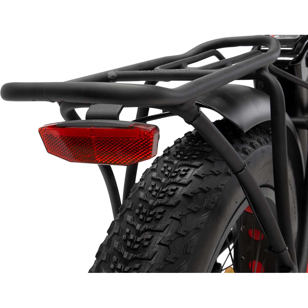 Bicicleta asistata electric ARGENTO E-MOBILITY Bi Max+ Fat eBike, roata 20", motor 250W, viteza max 25 Km/h, negru
