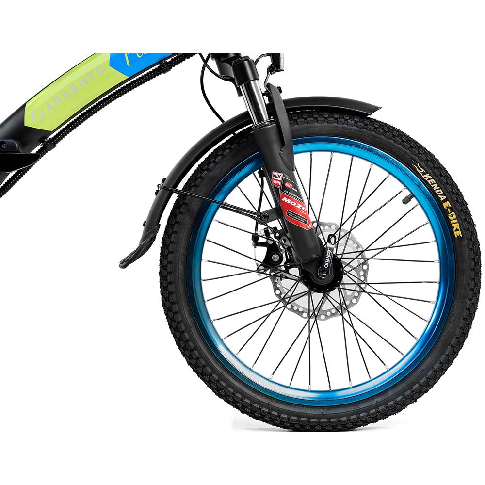 Bicicleta asistata electric ARGENTO E-MOBILITY Piuma, roata 20", motor 250W, viteza max 25 Km/h, negru