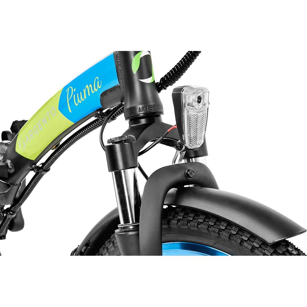 Bicicleta asistata electric ARGENTO E-MOBILITY Piuma, roata 20", motor 250W, viteza max 25 Km/h, negru