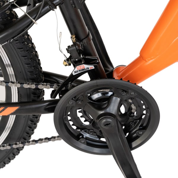 Bicicleta MTB-FS RICH R2649APN, 26", cadru otel, portocaliu-negru