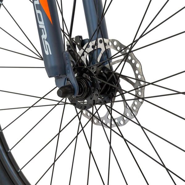 Bicicleta Mountain Bike VELORS V2611B 26", Otel, gri-portocaliu