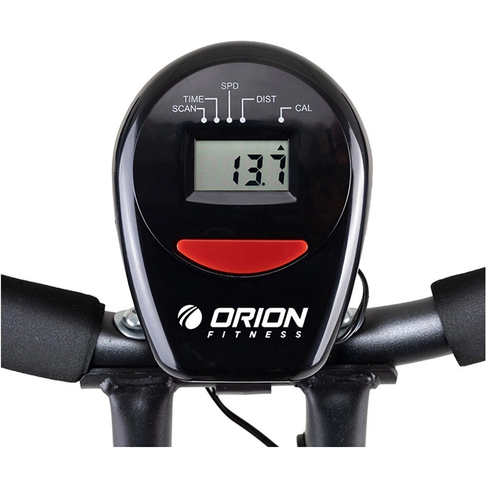 Bicicleta fitness ORION Joy A200, greutate maxima 100kg, alb-negru