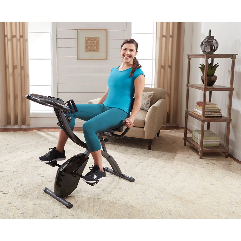Bicicleta fitness MEDIASHOP Slim Cycle, 24 trepte, greutate suportata 136kg, negru