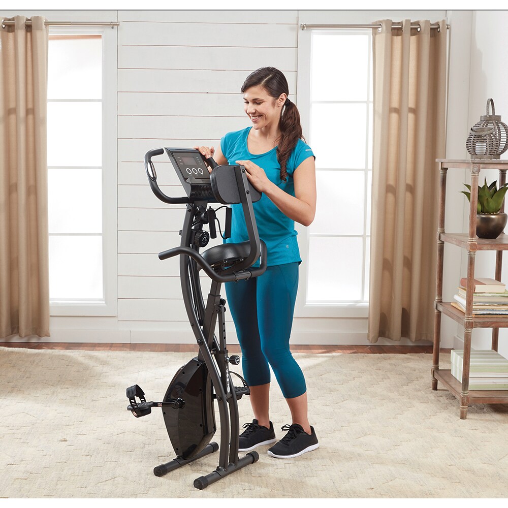 Bicicleta fitness MEDIASHOP Slim Cycle, 24 trepte, greutate suportata 136kg, negru