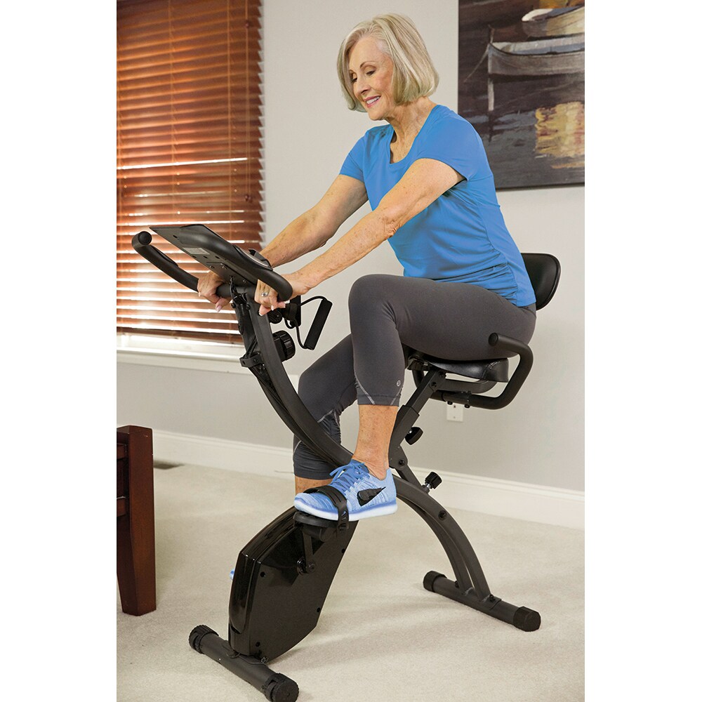 Bicicleta fitness MEDIASHOP Slim Cycle, 24 trepte, greutate suportata 136kg, negru