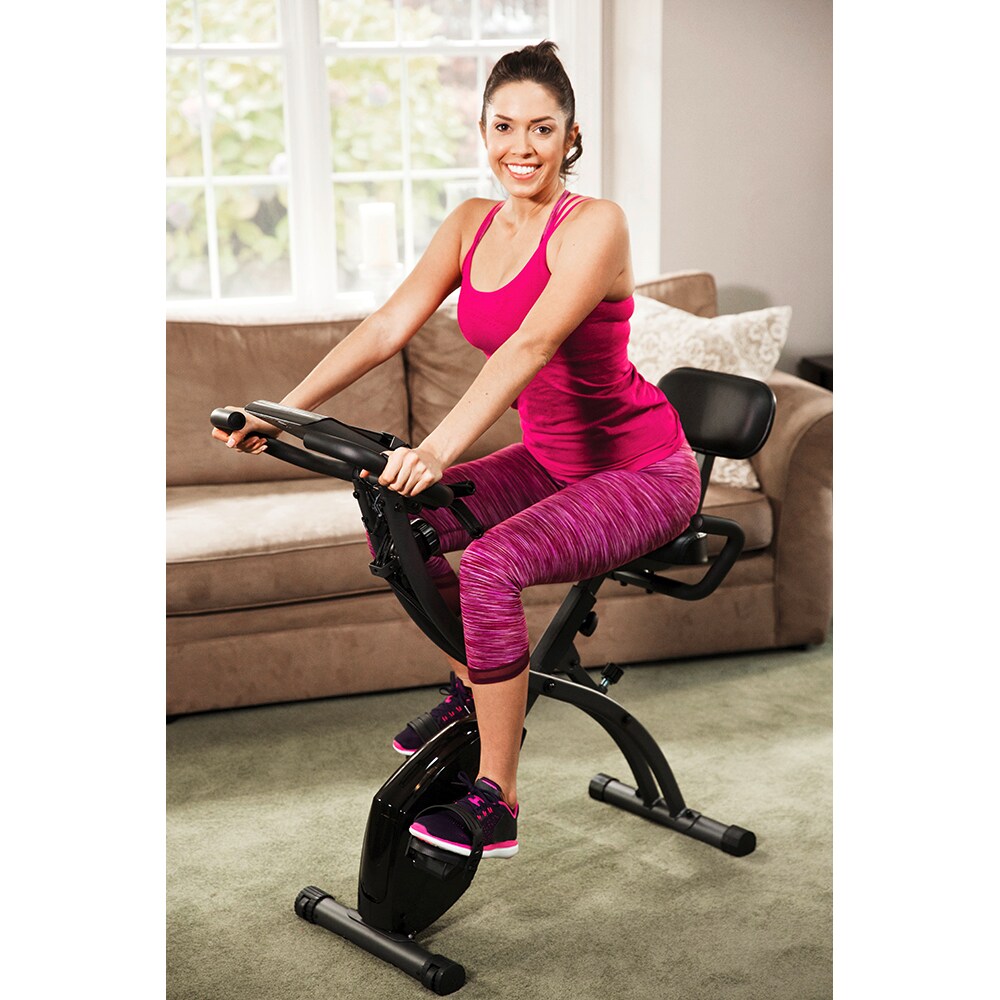 Bicicleta fitness MEDIASHOP Slim Cycle, 24 trepte, greutate suportata 136kg, negru