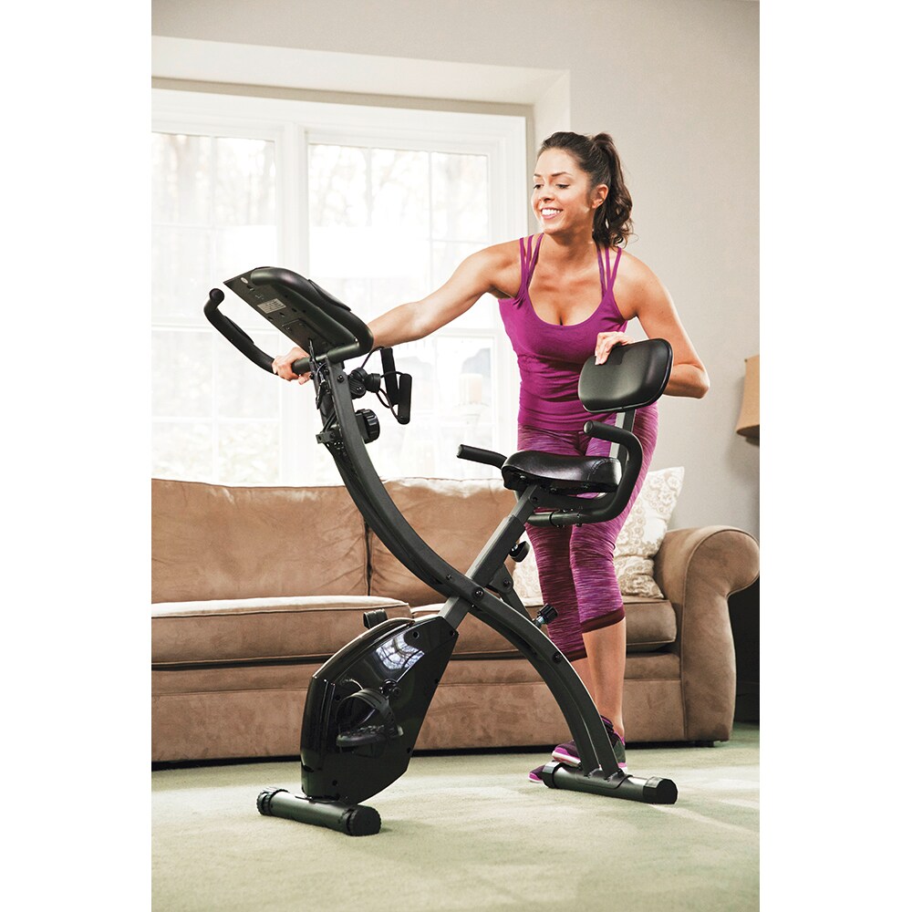 Bicicleta fitness MEDIASHOP Slim Cycle, 24 trepte, greutate suportata 136kg, negru
