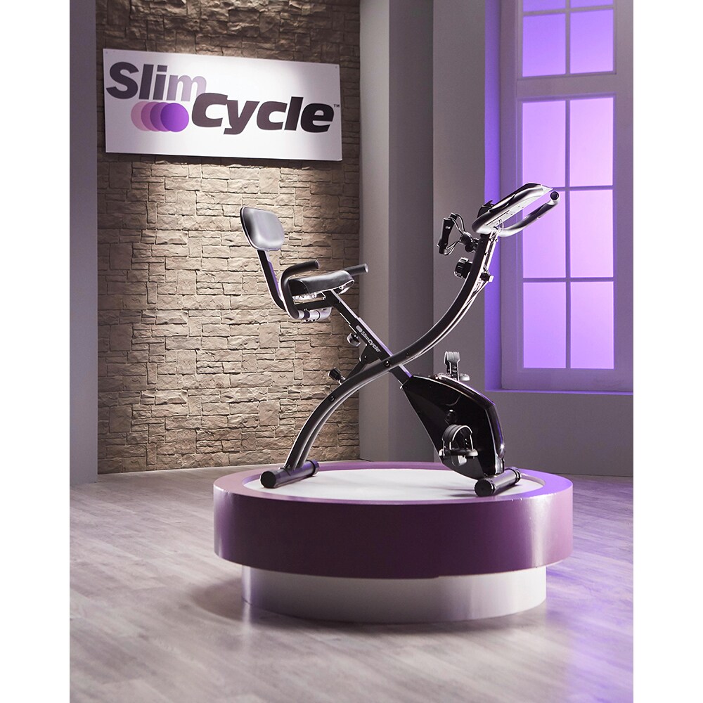 Bicicleta fitness MEDIASHOP Slim Cycle, 24 trepte, greutate suportata 136kg, negru