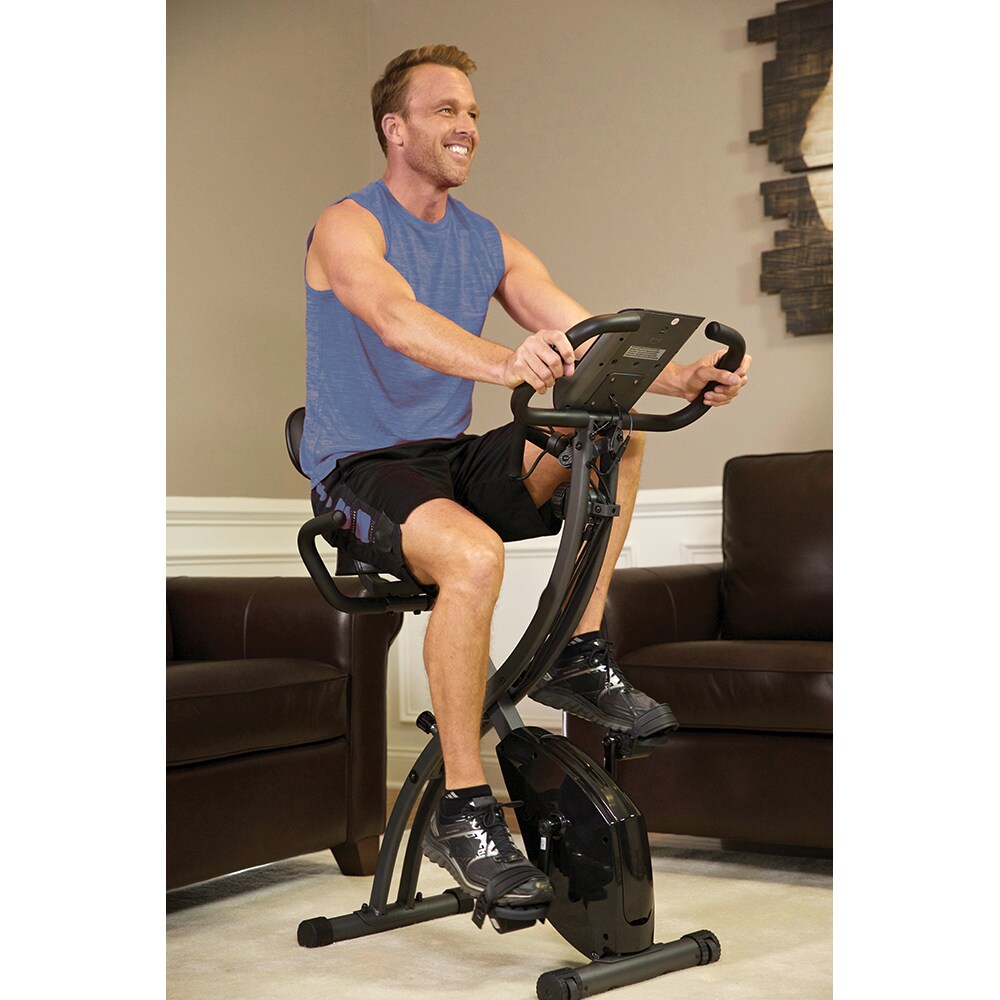 Bicicleta fitness MEDIASHOP Slim Cycle, 24 trepte, greutate suportata 136kg, negru