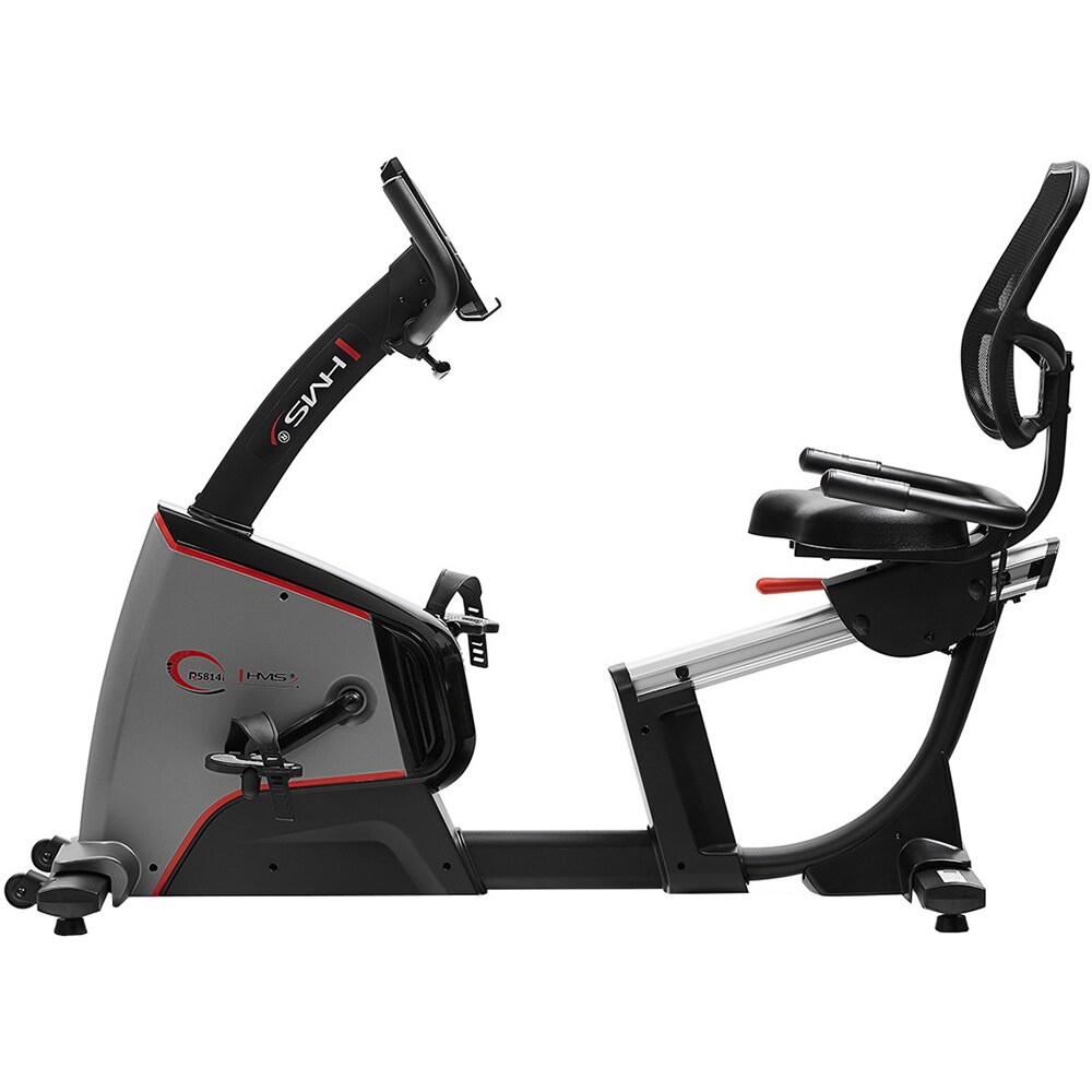 Bicicleta fitness magnetica HMS R5814-I, volanta 9kg, 19 trepte, greutate suportata 150kg