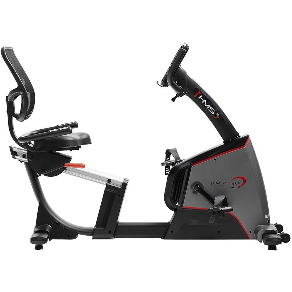 Bicicleta fitness magnetica HMS R5814-I, volanta 9kg, 19 trepte, greutate suportata 150kg