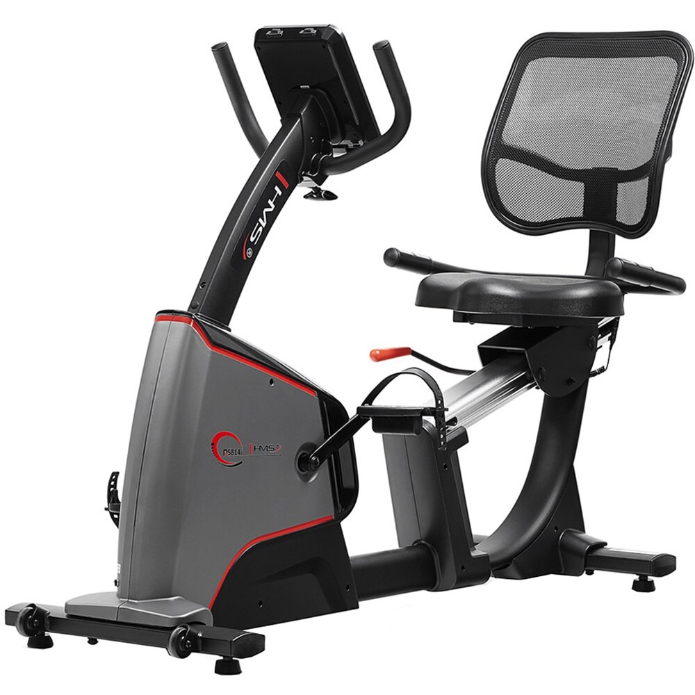 Bicicleta fitness magnetica HMS R5814-I, volanta 9kg, 19 trepte, greutate suportata 150kg