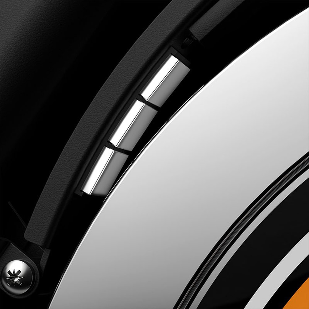 Bicicleta spinning YESOUL A1, volanta 6kg, greutate suportata 120kg, negru