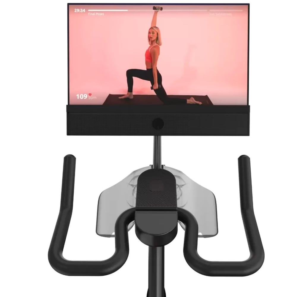 Bicicleta fitness YESOUL G1M Plus, 100 trepte, greutate maxima suportata 120 kg, negru