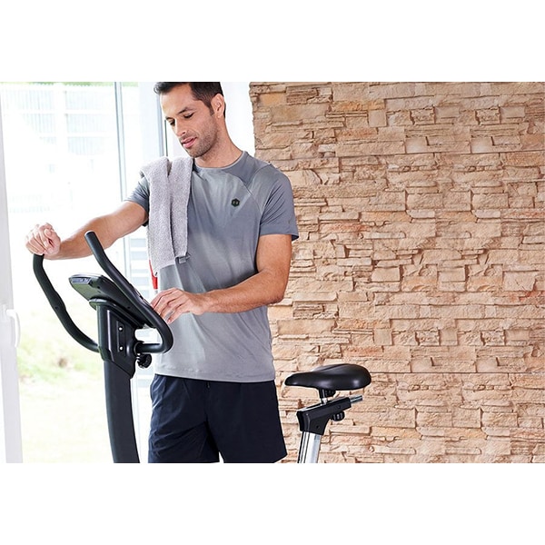 Bicicleta fitness Horizon Paros 2.0, volanta 7kg, 16 trepte, greutate suportata 136kg