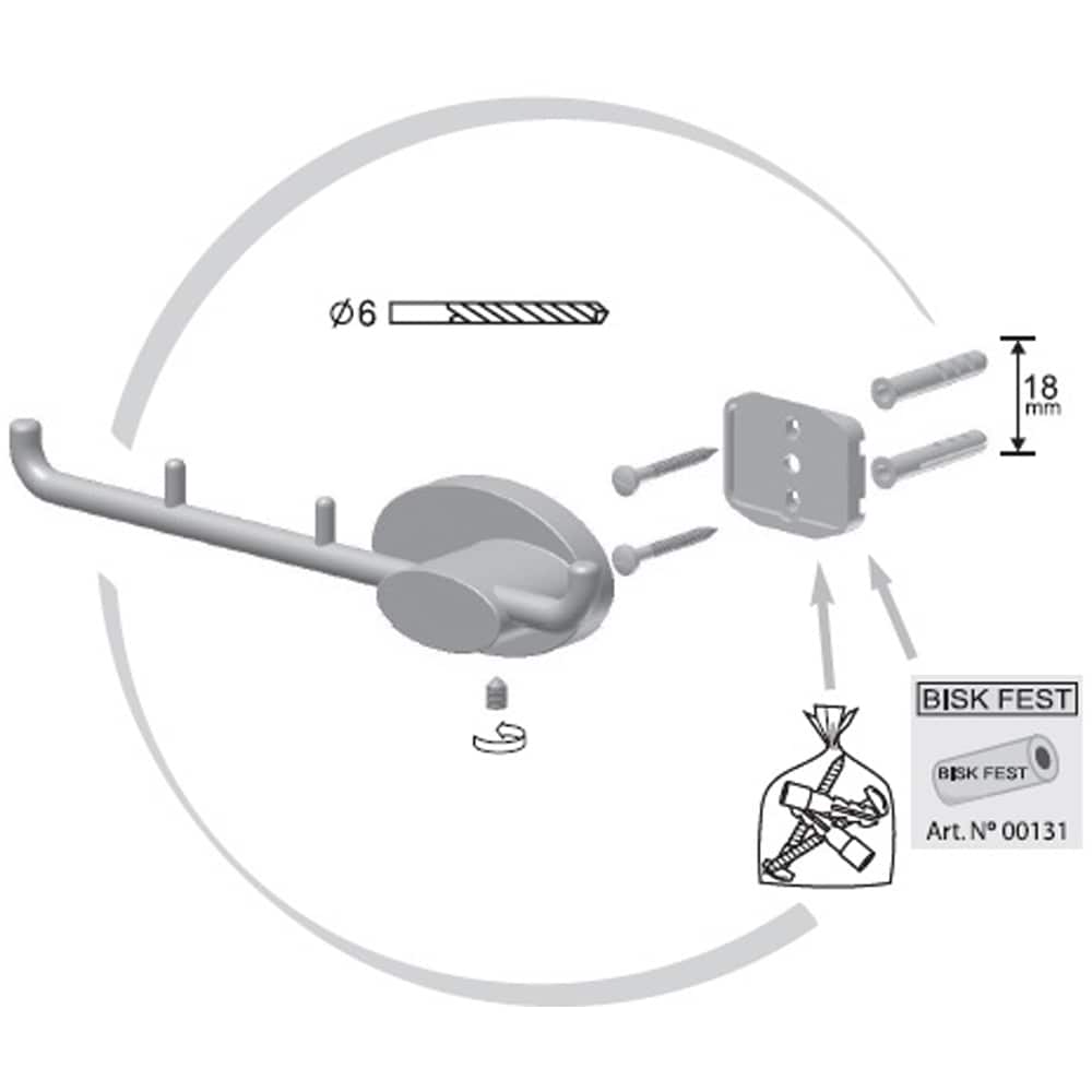 Dispenser sapun lichid BISK Side 03120, 200 ml, nichel