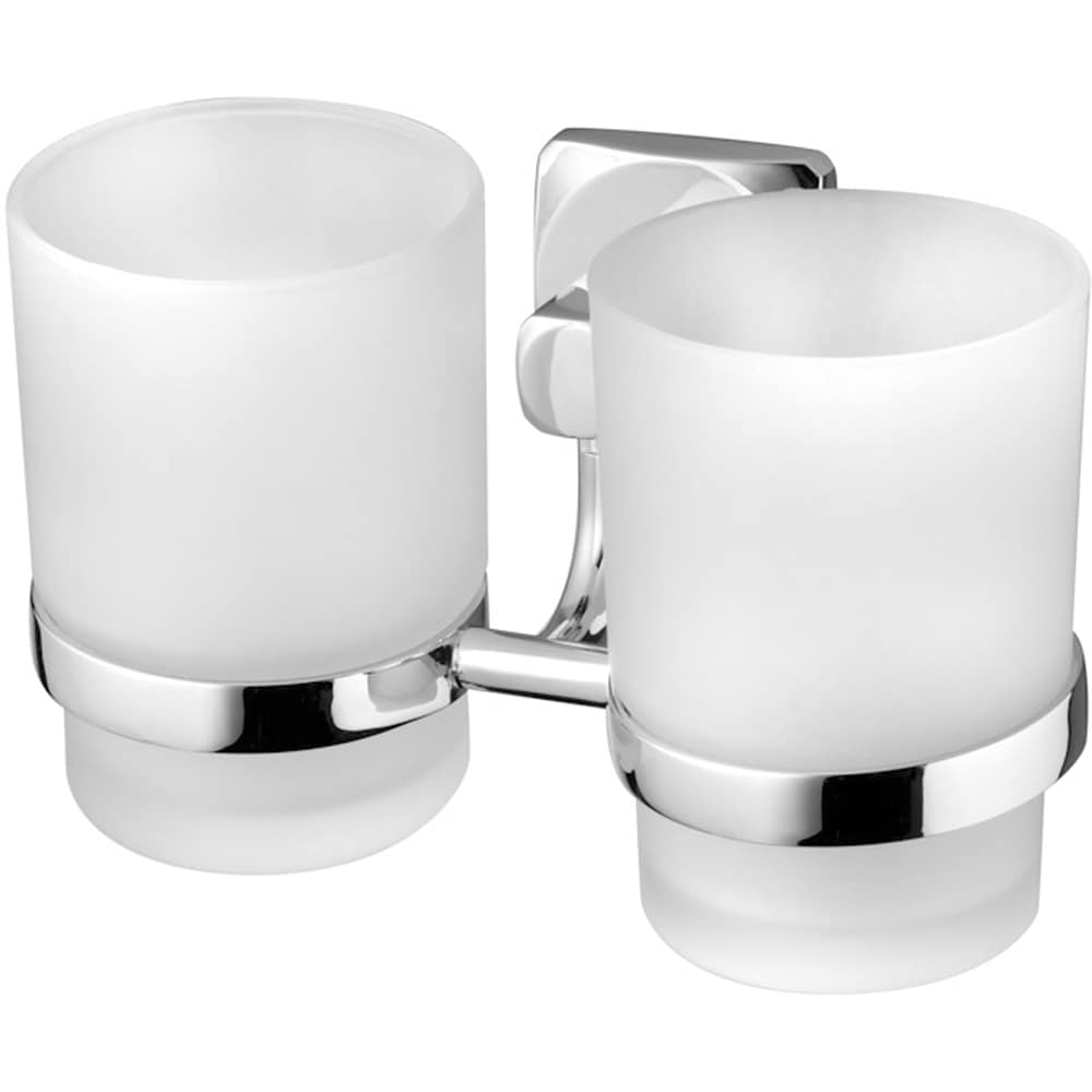 Set pahare baie BISK Ice 04851, crom