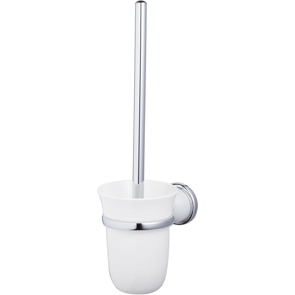 Set perie toaleta BISK Grenada 06896, crom