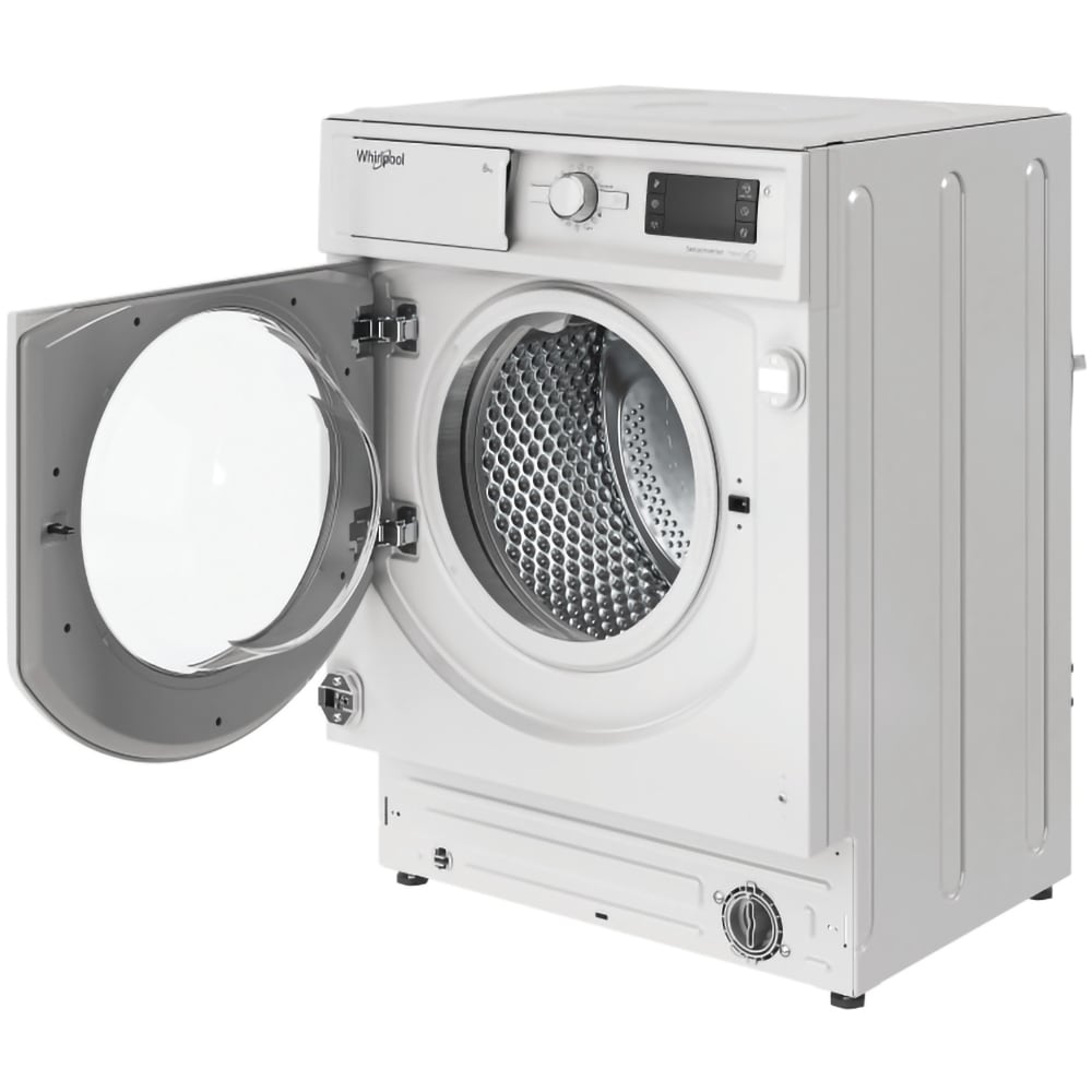 Masina de spalat rufe incorporabila WHIRLPOOL BI WMWG 81486E EU, 6th Sense, 8 kg, 1400rpm, Clasa A, alb