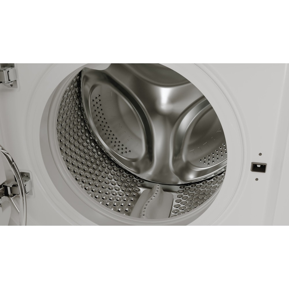Masina de spalat rufe incorporabila WHIRLPOOL BI WMWG 81486E EU, 6th Sense, 8 kg, 1400rpm, Clasa A, alb