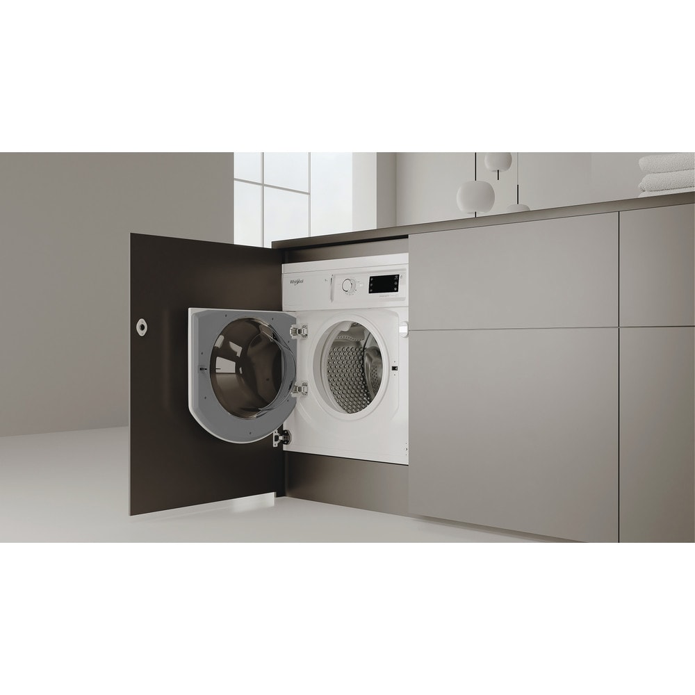 Masina de spalat rufe incorporabila WHIRLPOOL BI WMWG 91486 EU, 6th Sense, 9 kg, 1400rpm, Clasa A, alb