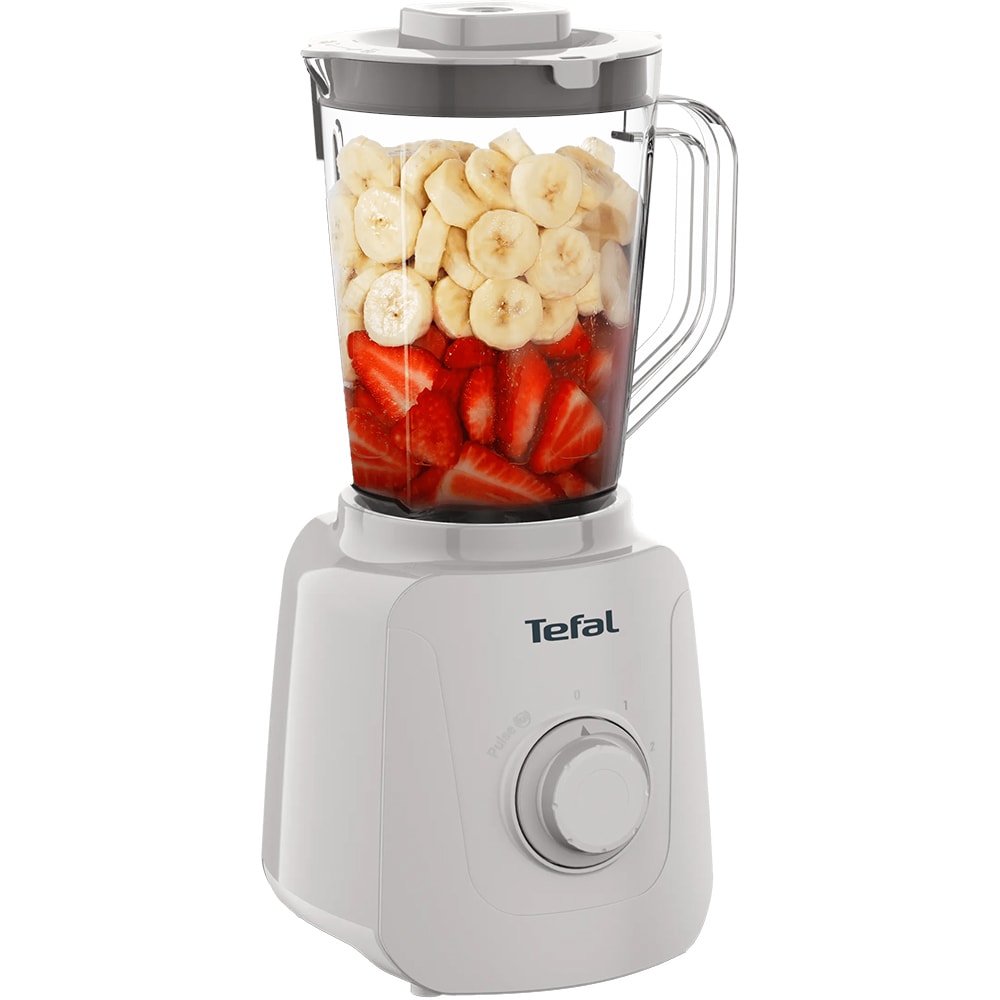 Blender TEFAL Blendforce Essential BL410BF0, 1l, 450W, 2 trepte viteza, gri