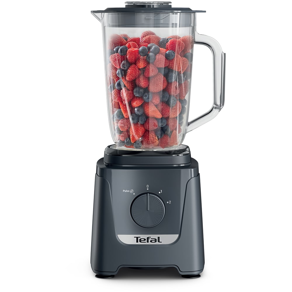 Blender TEFAL BlendForce BL585BF0, 1.25l, 600W, 2 trepte viteza, gri inchis