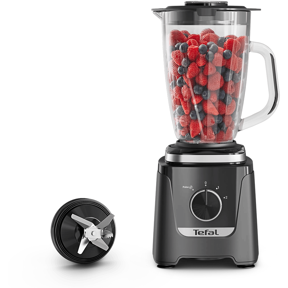 Blender TEFAL BlendForce BL5958F0, 1.25l, 800W, 2 trepte viteza, negru