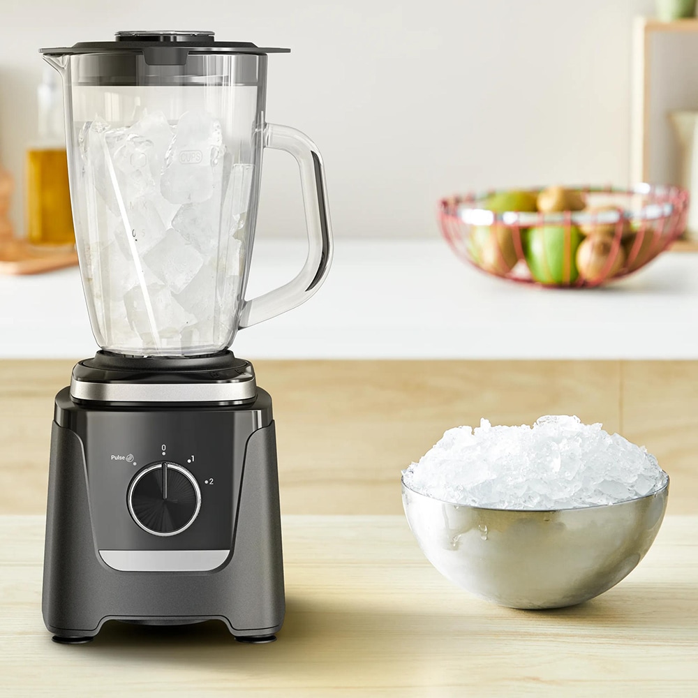 Blender TEFAL BlendForce BL5958F0, 1.25l, 800W, 2 trepte viteza, negru