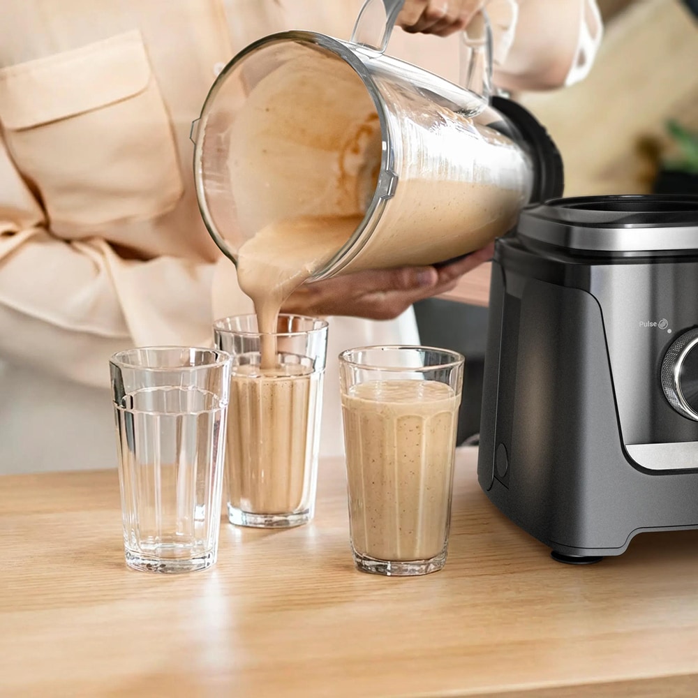 Blender TEFAL BlendForce BL5958F0, 1.25l, 800W, 2 trepte viteza, negru