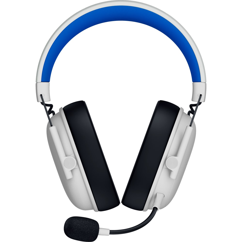 Casti Gaming Wireless RAZER BlackShark V3 X HyperSpeed PlayStation Licensed, multiplatforma, 7.1 surround, alb