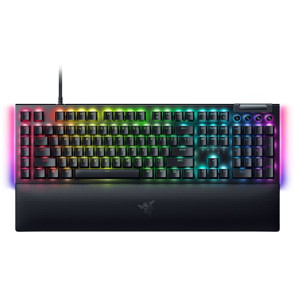 Tastatura Gaming mecanica RAZER BlackWidow V4, Yellow Linear Switch, US, negru