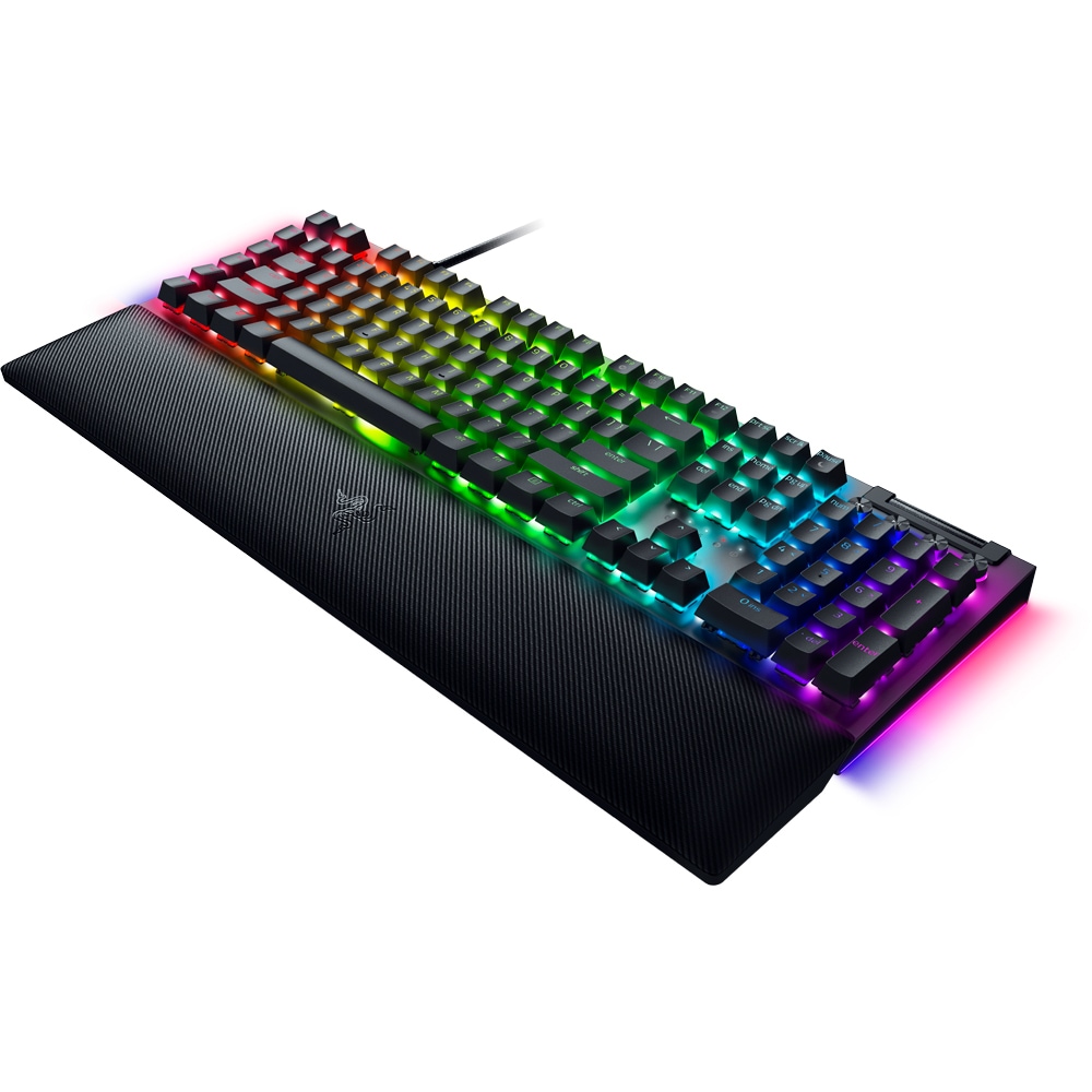 Tastatura Gaming mecanica RAZER BlackWidow V4, Yellow Linear Switch, US, negru