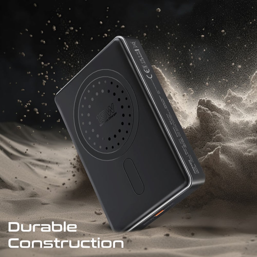 Baterie externa PROMATE Blade-10, 10000 mAh, 1x USB-C, negru